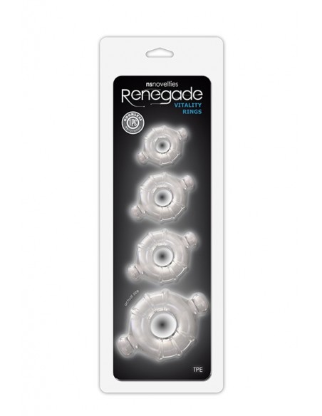 Pierścień-RENEGADE VITALITY RINGS CLEAR