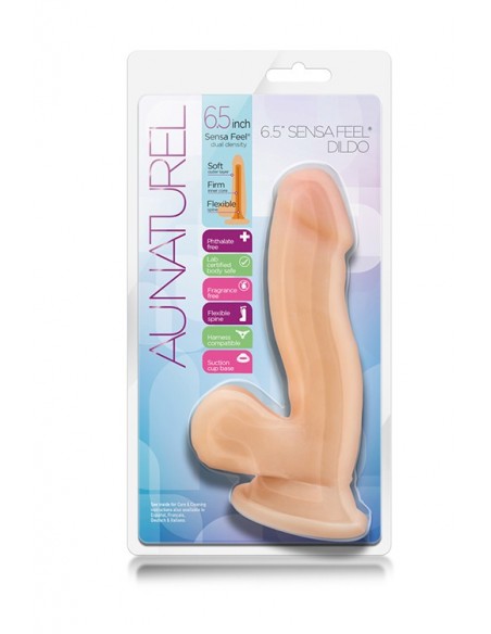 Dildo-AU NATUREL 6.5INCH SENSA FEEL DILDO
