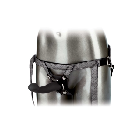 Zestaw strap-on The Royal Vibrating Set z wibrującym dildem 16,5 cm - 1