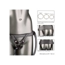 Zestaw strap-on The Royal Vibrating Set z wibrującym dildem 16,5 cm - 6