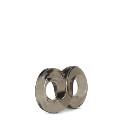 Pierścień na penisa i jądra Stay Hard Cock Ring and Ball Strap - konstrukcja typu 8, średnica wewnętrzna 1,7 cm, grubość ścianki - 1 2