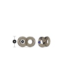 Pierścień na penisa i jądra Stay Hard Cock Ring and Ball Strap - konstrukcja typu 8, średnica wewnętrzna 1,7 cm, grubość ścianki - 3