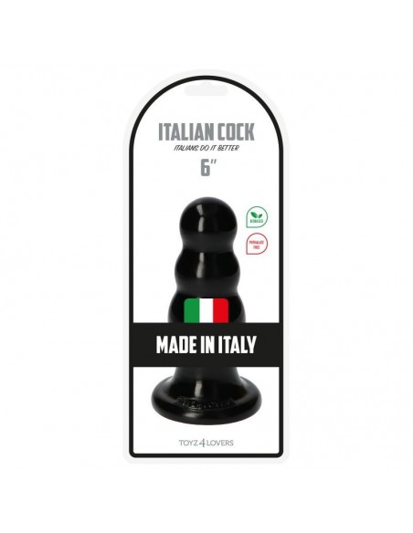 Dildo-Italian Cock 6"Black