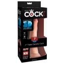 Dildo KCP 7 Triple Density Cock – trójgęstościowy, z przyssawką i kompatybilnością ze strap-on, 21 cm - 1