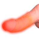 Wibrator King Cock Plus Thrusting 6.5″ z jądrami, funkcją ogrzewania i ruchem posuwisto-zwrotnym, długość całkowita 27,1 cm - 7