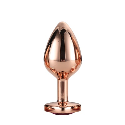 Korek Analny Gleaming Love Rose Gold Plug Medium - 1