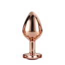 Korek Analny Gleaming Love Rose Gold Plug Medium - 1