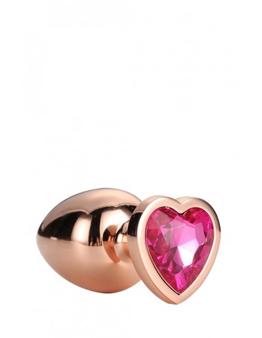 GLEAMING LOVE ROSE GOLD PLUG MEDIUM