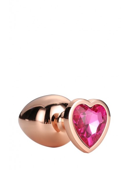 GLEAMING LOVE ROSE GOLD PLUG MEDIUM