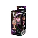 Korek Analny Gleaming Love Rose Gold Plug Medium - 4
