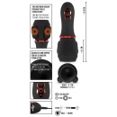 Masturbator glansowy Rebel Glans – 2 silniki, 10 trybów wibracji, długość 16,9 cm - 4