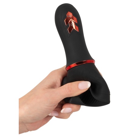 Masturbator glansowy Rebel Glans – 2 silniki, 10 trybów wibracji, długość 16,9 cm - 11