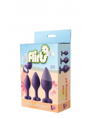 FLIRTS ANAL TRAINING KIT GEM STONE PURPL