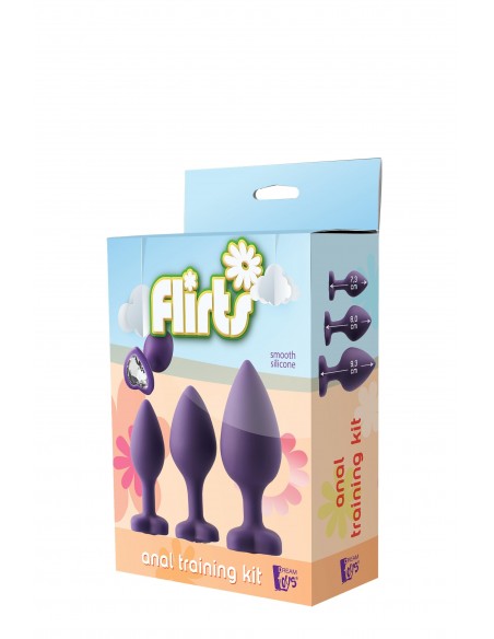 FLIRTS ANAL TRAINING KIT GEM STONE PURPL