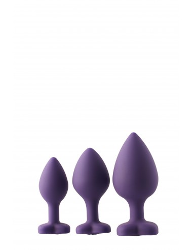 FLIRTS ANAL TRAINING KIT GEM STONE PURPL