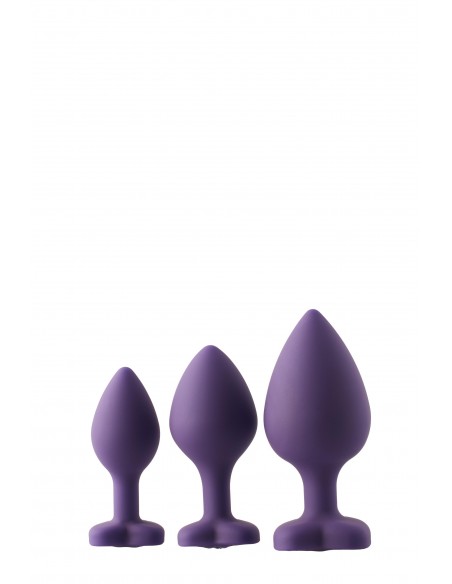 FLIRTS ANAL TRAINING KIT GEM STONE PURPL