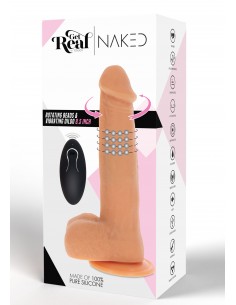 Rotating Beads Vibrating Dildo 2