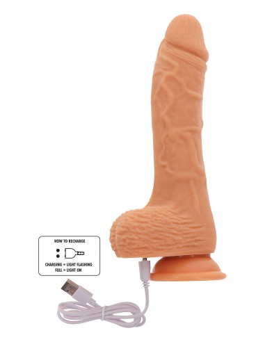 Up&Down Rotating Vibr Dildo