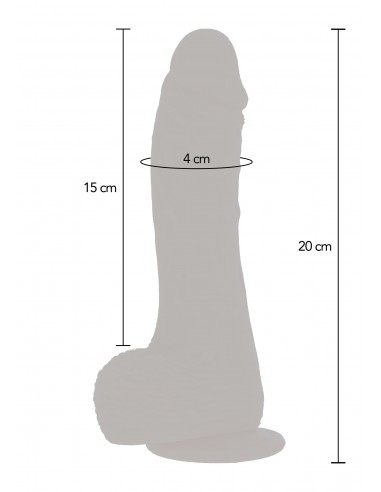 Up&Down Rotating Vibr Dildo