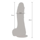 Dildo Up&Down Rotating Vibr – wibracja, rotacja i ruch posuwisty, 20 cm - 5