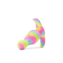 Korek analny Avant Kaleido Lime - stożkowa główka, krzywizna do dodatkowej stymulacji, silikon Puria™, 8,9 cm - 2