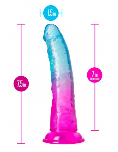 B YOURS BEAUTIFUL SKY 7 INCH DILDO SUNSET