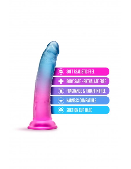 B YOURS BEAUTIFUL SKY 7 INCH DILDO SUNSET