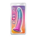 Dildo Beautiful Sky Sunset - anatomiczny kształt z przyssawką i podstawą strap-on, 19 cm - 5