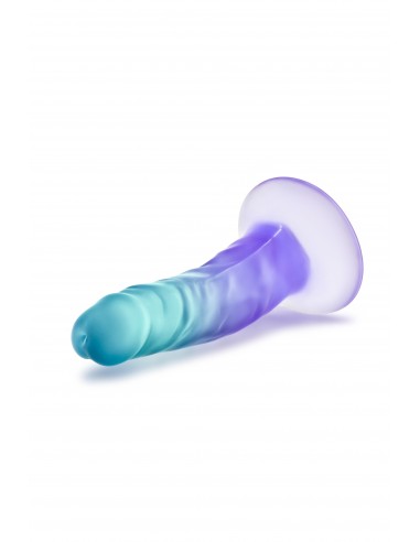 B YOURS MORNING DEW 5 INCH DILDO SAPPHIRE