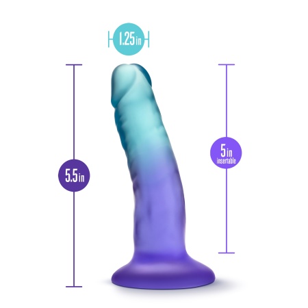 Dildo B Yours Morning Dew - Realistyczny Kształt, Przyssawka i Baza Strap-On, 13,9 cm × Ø 3,1 cm - 3