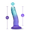 Dildo B Yours Morning Dew - Realistyczny Kształt, Przyssawka i Baza Strap-On, 13,9 cm × Ø 3,1 cm - 3