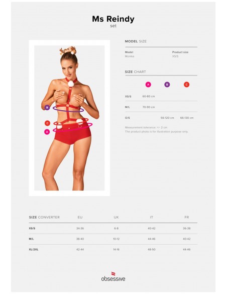 Bielizna-Ms Reindy  XS/S