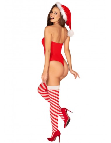 Bielizna-Kissmas body czerwone    XS/S