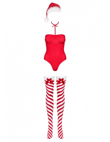 Bielizna-Kissmas body czerwone    XS/S