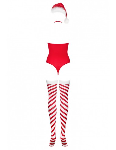 Bielizna-Kissmas body czerwone    XS/S