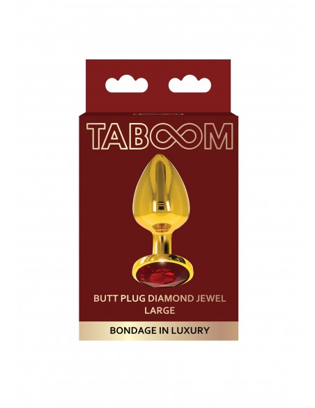 Butt Plug With Diamand Jewel L