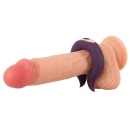 Wibrator pierścieniowy Couples Choice Two Motors Coup z 2 silnikami i elastycznymi ramionami, długość 8,7 cm - 8