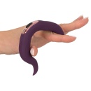 Wibrator pierścieniowy Couples Choice Two Motors Coup z 2 silnikami i elastycznymi ramionami, długość 8,7 cm - 10
