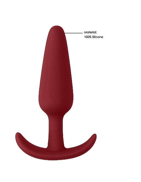 Slim Butt Plug - Red