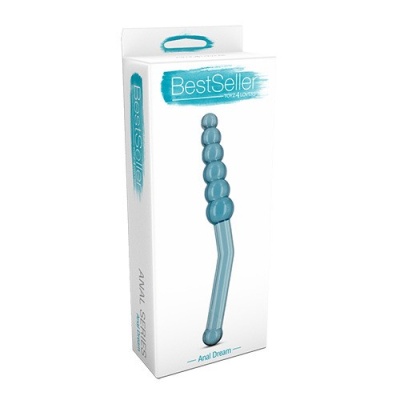 Dildo analne Dream 23,8 cm (1,5-2 cm) niebieski - 1 2