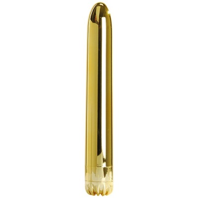 Wibrator Classic Vibe Gold Medium 18 cm, złoty - 1 2