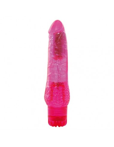 Wibrator-VIBRATOR JAMMY JELLY CLASSY GLITTER PINK
