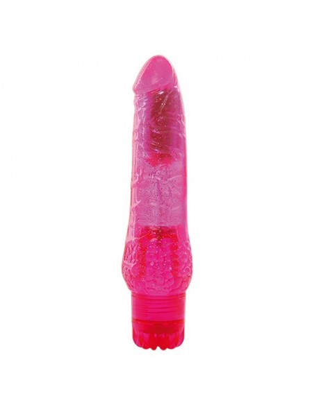 Wibrator-VIBRATOR JAMMY JELLY CLASSY GLITTER PINK