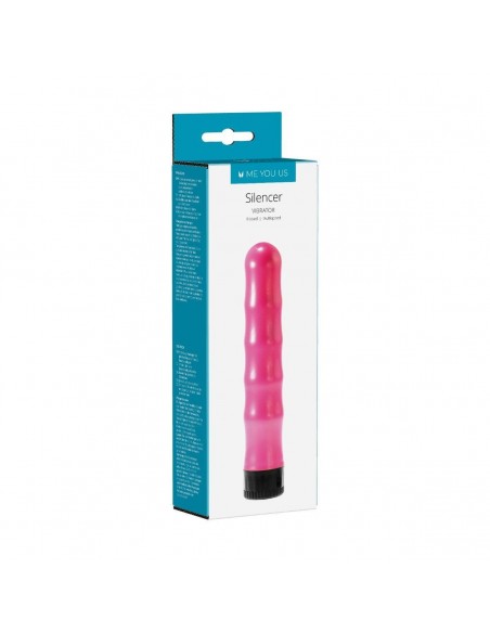 Me You Us Silencer Vibrator Pink