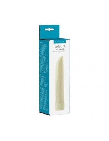 Wibrator-4.5"""""""" Lady Finger ~ Ivory (1AA)