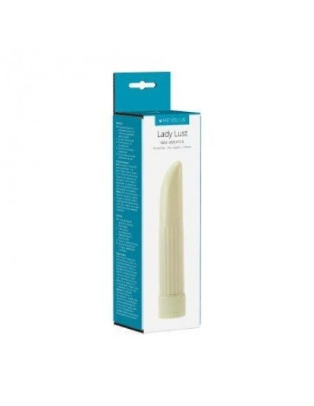 Wibrator-4.5"""""""" Lady Finger ~ Ivory (1AA)
