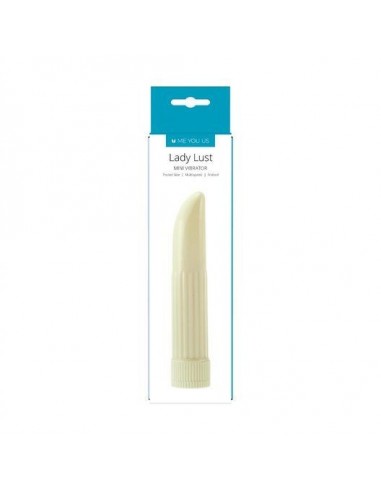 Wibrator-4.5"""""""" Lady Finger ~ Ivory (1AA)