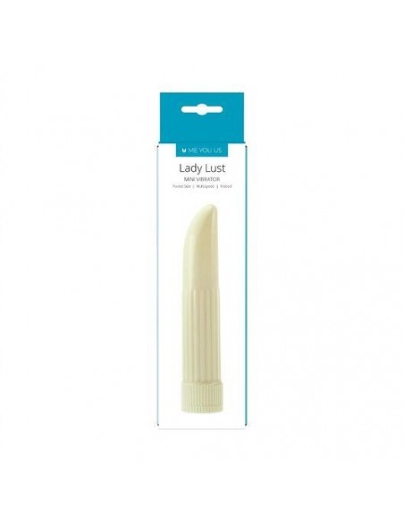 Wibrator-4.5"""""""" Lady Finger ~ Ivory (1AA)