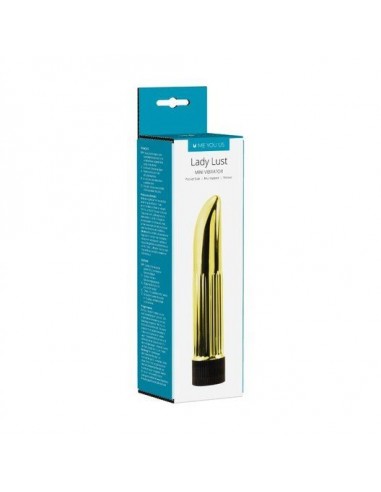 Me You Us Lady Lust Mini Wibrator Gold