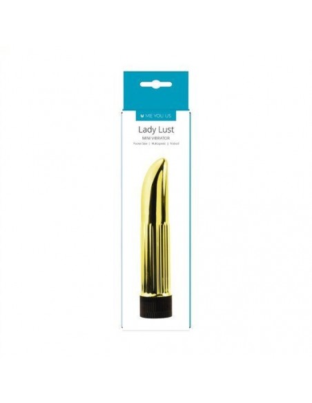 Me You Us Lady Lust Mini Wibrator Gold